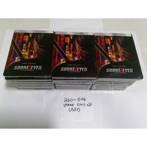 Paramount Snake Eyes G.I. Joe Origins 4K Steelbook Lot 27ct Black USED Condition